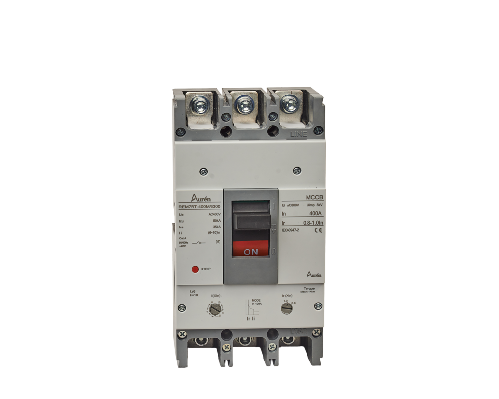 MCCB REM7RT-400M 3P 400A